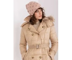 Kepurė Wool Fashion Italia Cap-AT-CZ-2325.96-šviesiai rožinė