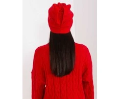 Kepurė Wool Fashion Italia Cap-AT-CZ-2325.96-raudona