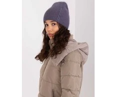 Kepurė Wool Fashion Italia Cap-AT-CZ-2328.11P-grafitas
