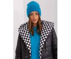 Kepurė Wool Fashion Italia Cap-AT-CZ-2328.11P-mėlyna