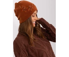 Kepurė Wool Fashion Italia Cap-AT-CZ-2329.76-šviesiai ruda
