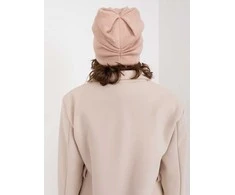 Kepurė Wool Fashion Italia Cap-AT-CZ-2329.79-tamsiai rožinė