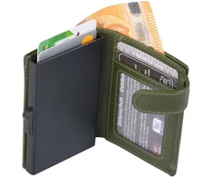 Kortelių dėklas AVANCO 484-45-94 RFID - Alyvuogių žalia