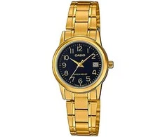 Casio LTP-V002G-1B moteriškas laikrodis + dėžutė
