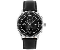 Laikrodis vyrams G. ROSSI - 6462A (zg206c) + dėžutė