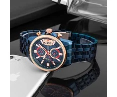 Laikrodis vyrams PERFECT M504CH-06 - CHRONOGRAF (zp383d) + dėžutė