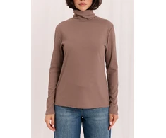 Lakerta Bluzka-LK-BZ-510155.75-ciemny bezowy
