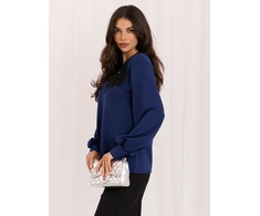 Lakerta Bluzka-LK-BZ-510212.93-ciemny mėlyna