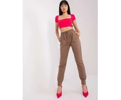 Lakerta Kelnės-LK-SP-508922-1,30X-rudos