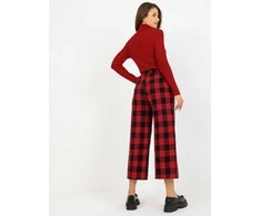 Lakerta Kelnės-LK-SP-509097.20P-juoda ir raudona