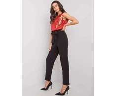Lakerta Kombinezonas moterims LK-KO-507264.83P-juoda-raudona