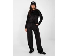 Lakerta Laisvalaikio kostiumas moterims-LK-KMPL-509968.65-juoda