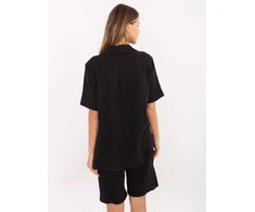 Lakerta Laisvalaikio kostiumas moterims-LK-KMPL-510096.96-juoda