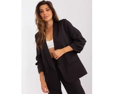 Lakerta Švarkas moterims -LK-MA-509034.85-juoda