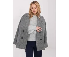 Lakerta Švarkas moterims LK-MA-510036.03-juoda-balta