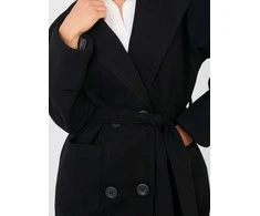 Lakerta Paltas moterims LK-PL-509786.99-juoda