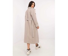 Lakerta Paltas moterims LK-PL-509835.07 smėlio spalvos