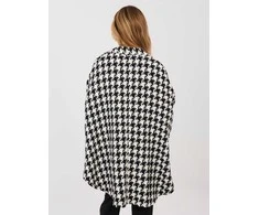 Lakerta Płaszcz-LK-PL-510132.94-juoda-balta