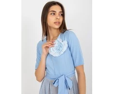 Lakerta Suknelė-LK-SK-506551.76P-šviesiai mėlyna