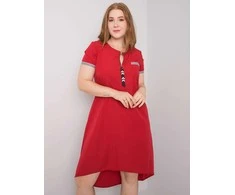 Lakerta Suknelė-LK-SK-506827.45-raudona