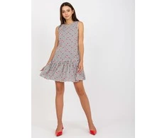 Lakerta Suknelė-LK-SK-506962.35P-balta-juoda