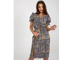 Lakerta Suknelė-LK-SK-507468.75P-chaki