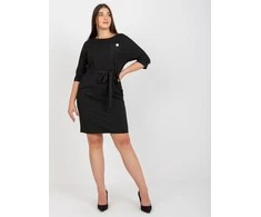Lakerta Suknelė-LK-SK-507724.10-juoda