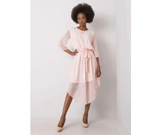 Lakerta Suknelė-LK-SK-508085.77P-šviesiai rožinė