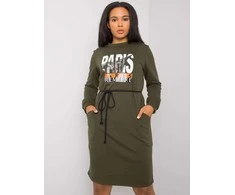 Lakerta Suknelė-LK-SK-508299.30-khaki