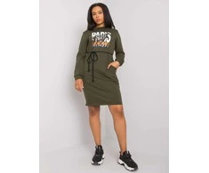 Lakerta Suknelė-LK-SK-508299.30-khaki