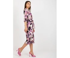Lakerta Suknelė-LK-SK-509018-4,87-violetinė