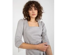 Lakerta Suknelė-LK-SK-509144.98-pilka