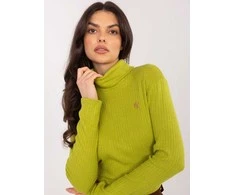 Lakerta Sweter-LK-SW-510184.01P-šviesiai žalia