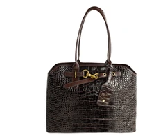 Large Shopper Bag Solier FL57 Arla – Brown