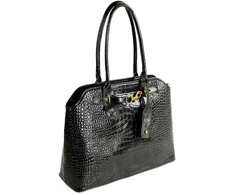 Large Shopper Bag Solier FL57 Arla – Juodas