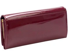Natūralios odos moteriška piniginė Mato Grosso 0946-57 RFID – bordo