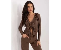 Moda Bluzka-IT-BZ-21837.00-ruda