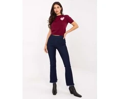 Moda Kelnės-IT-SP-FL6263.03P-tamsiai mėlyna