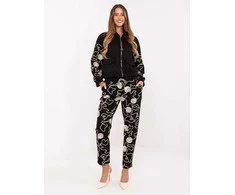 Moda Laisvalaikio kostiumas moterimsIT-KMPL-21736.02P-juoda