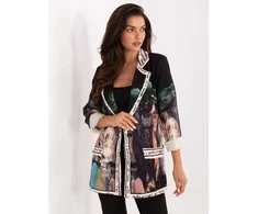 Moda Švarkas moterims -IT-MA-18525.80-juoda