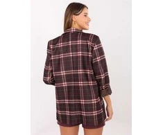 Moda Švarkas moterims -IT-MA-21739.16P-ruda
