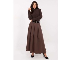 Moda Spódnica-IT-SD-19720.17P-ruda