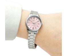 CASIO LTP-V005D-4BUDF moteriškas laikrodis (zd586a) + dėžutė