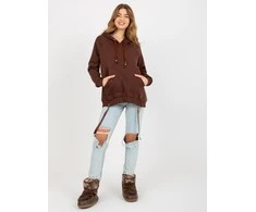 Och Bella Megztinis-TW-BL-BL-1003.95P-tamsiai rudas