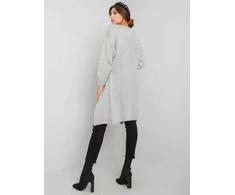 Och Bella Kardiganas moterims -TW-SW-BI-2270.22X-pilka