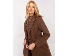 Och Bella Paltas moterims TW-PL-BI-5312-1.31 rudos spalvos