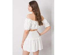 Och Bella Spódnica-TW-SD-BI-26716.47-baltas