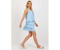 Och Bella Suknelė-TW-SK-BI-8139.44-šviesiai mėlyna