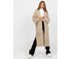 Och Bella Megztinis-TW-SW-BI-M31.36X-smėlio spalvos