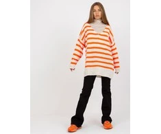 Och Bella Megztinis-TW-SW-BI-M59.25-oranžinė